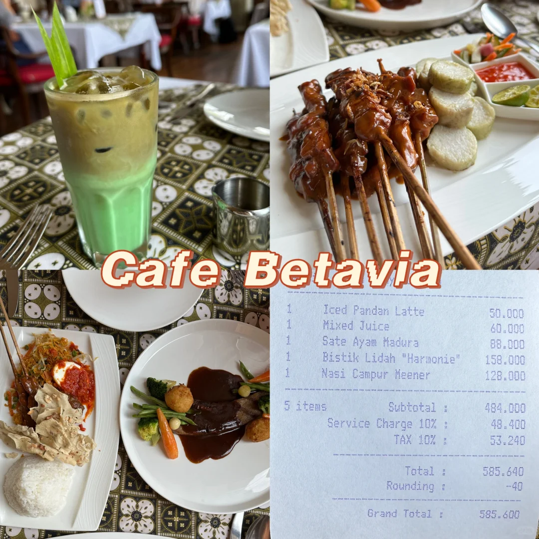 Jakarta-Jakarta is not a food desert? Kafe Betawi OR Cafe Batavia OR Bandar Djakarta OR Remph Bistro