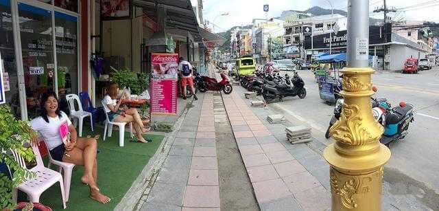 Phuket-There are massage parlors all over the streets in Phuket. Get to know you first before going in. Don’t go into the wrong place stupidly.