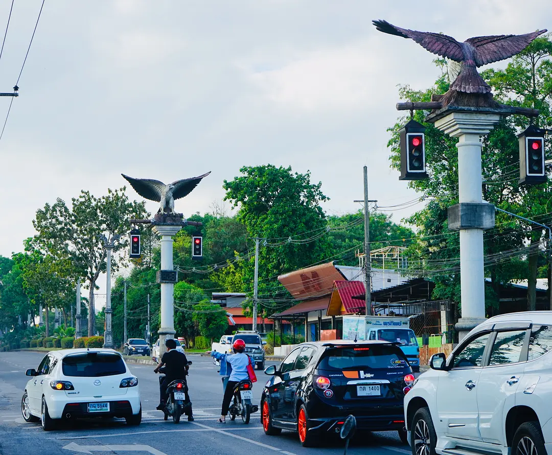 Krabi-Fragments of Krabi Town in Thailand travel, experience the atmosphere of local life