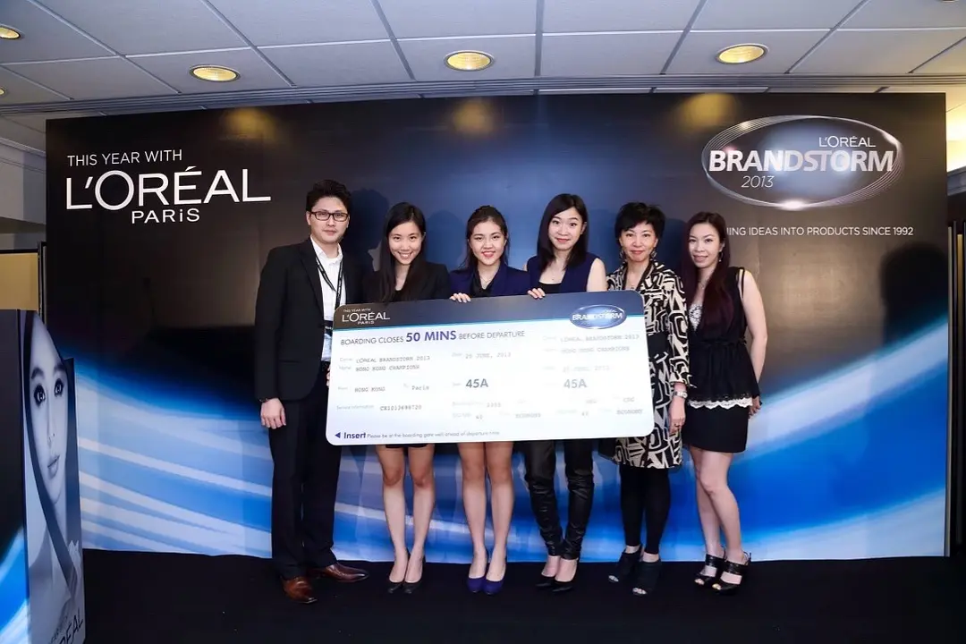 Hongkong-L'Oreal Business Competition Brandstorm Hong Kong Champion Strategy