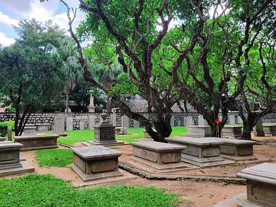 Macao-Oriental Foundation Site, Macau Old Christian Cemetery, built in 1821