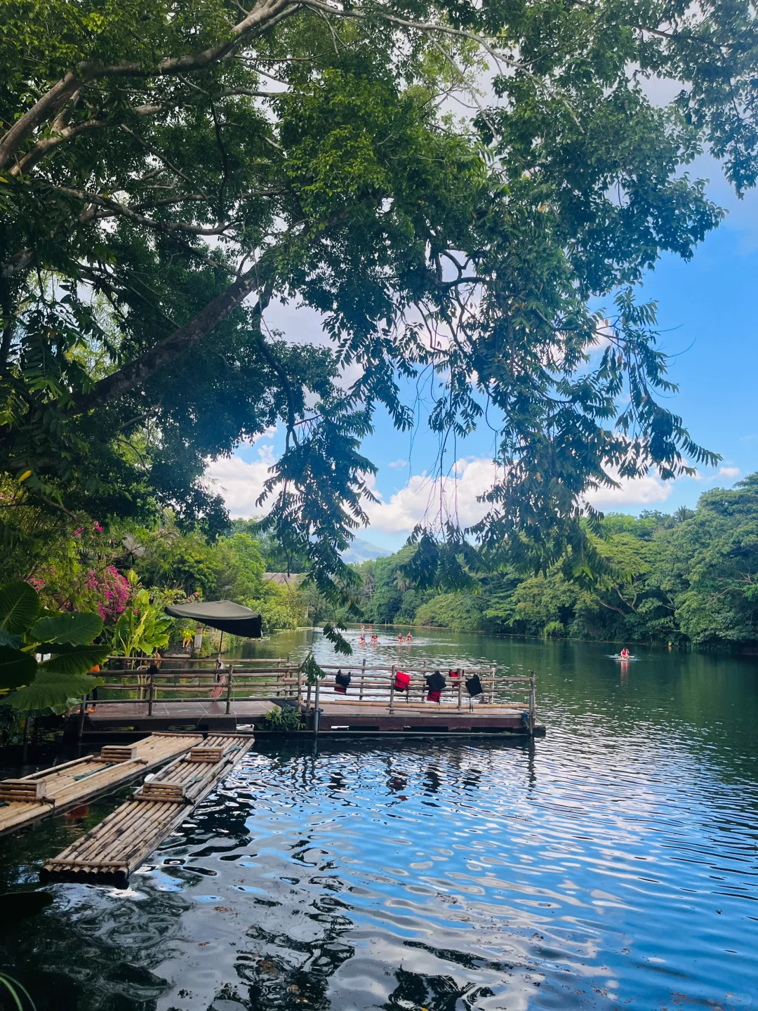 Manila/Luzon-Tour around Manila, Villa Escudero Waterfalls Restaurant, ride a buffalo cart and watch a show