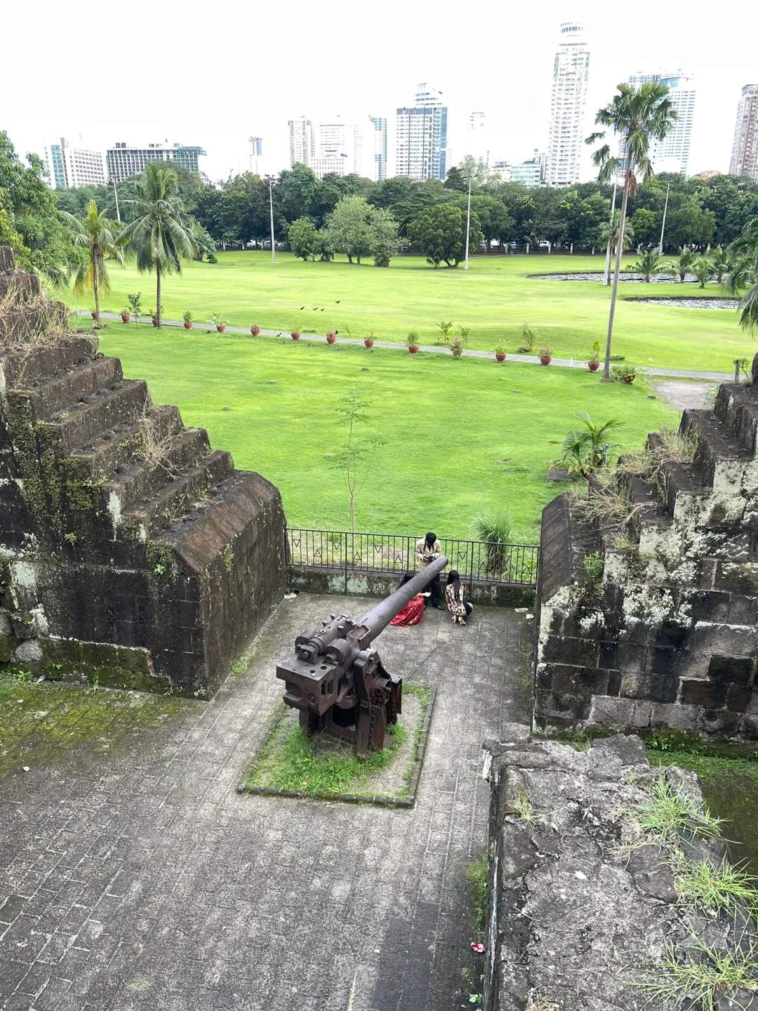 Manila/Luzon-Intramuros, Manila, completed in 1606, was once the administrative center of Spain in the Philippines