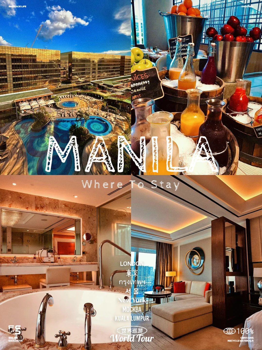 Manila/Luzon-Okada Manila, Conrad Manila, City of Dreams, Solaire Resort Manila 4 hotel reviews