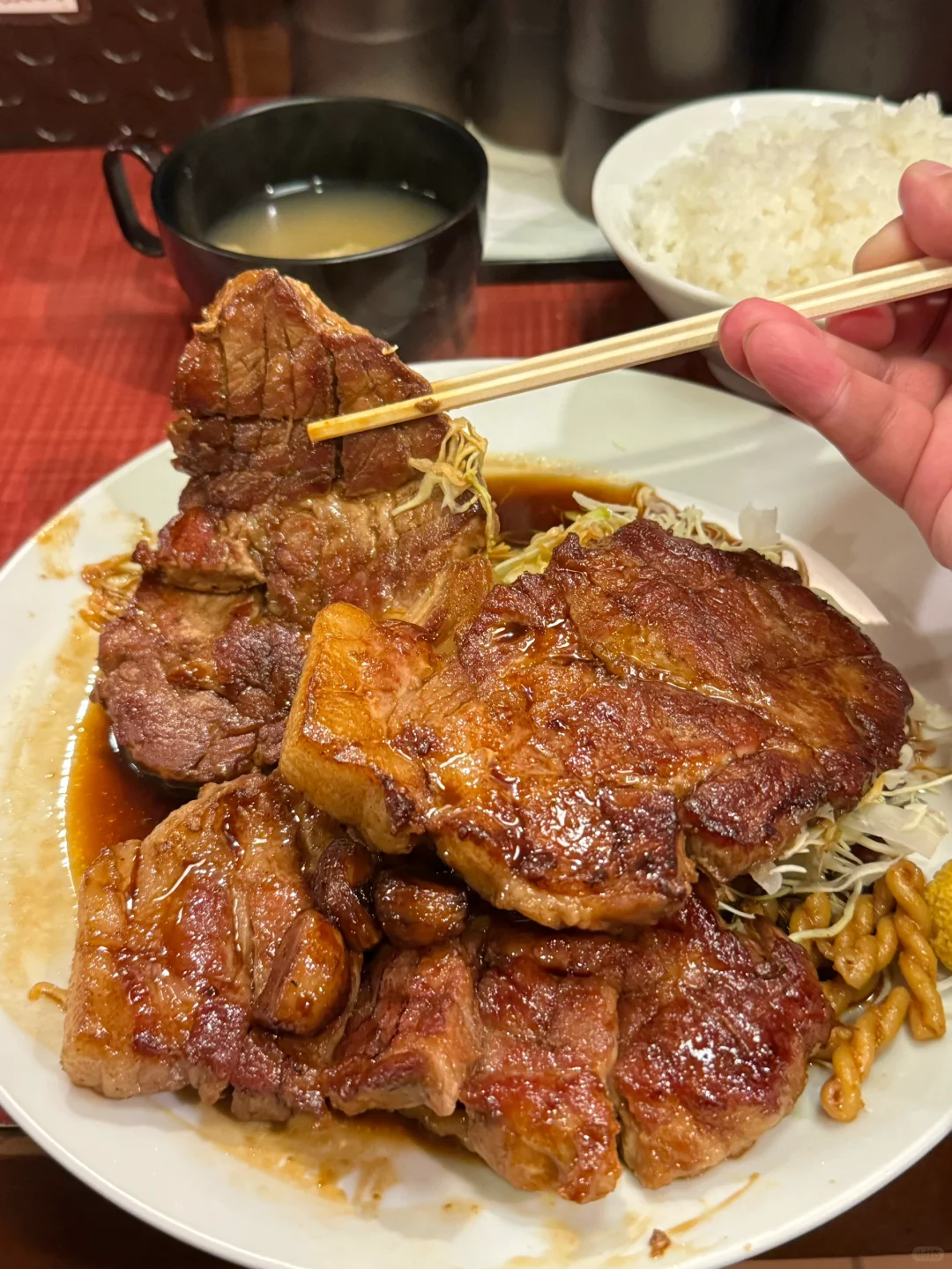 Osaka-Honmachi Tonteki. Shinsaibashi yakiniku rice, recommended by Osaka locals