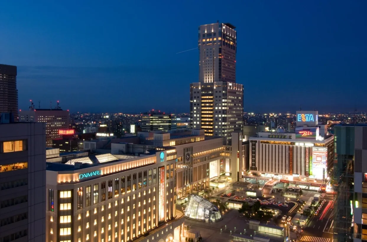 Sapporo/Hokkaido-JR Hotel Nikko Sapporo, a city high-altitude view hot spring hotel