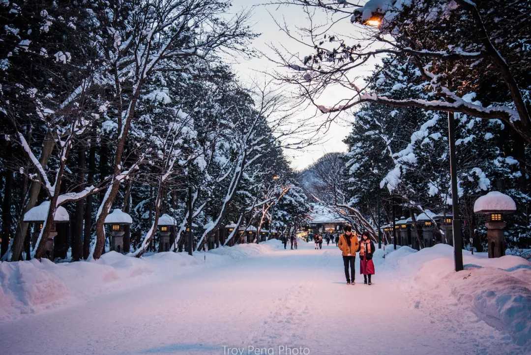 Sapporo/Hokkaido-White Lover-like Sapporo, Hokkaido, full of cherry blossoms and snow