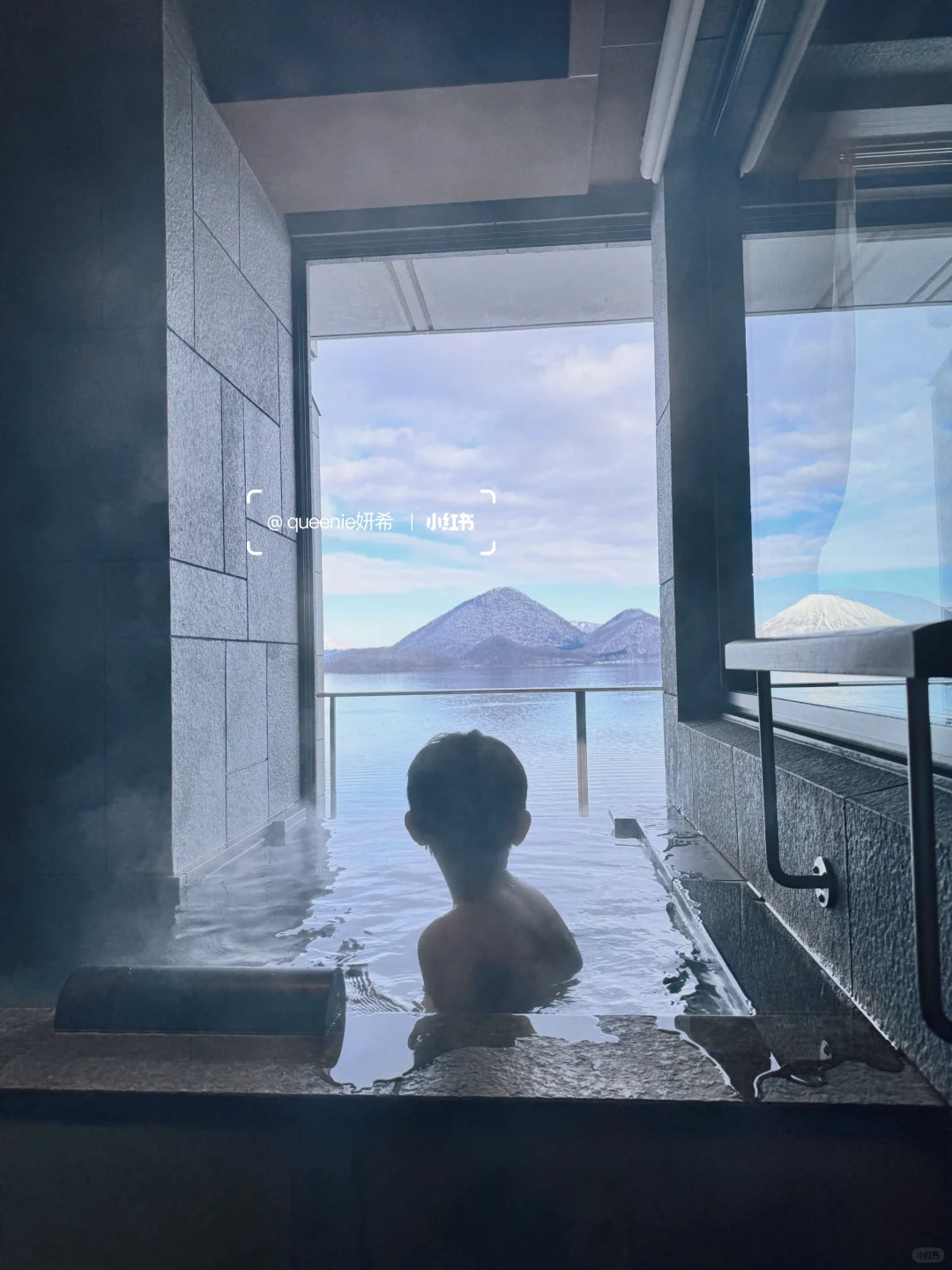 Sapporo/Hokkaido-Lake Toyako Hotel(湖の栖), soak in the hot springs and enjoy the view of Mount Yangtai