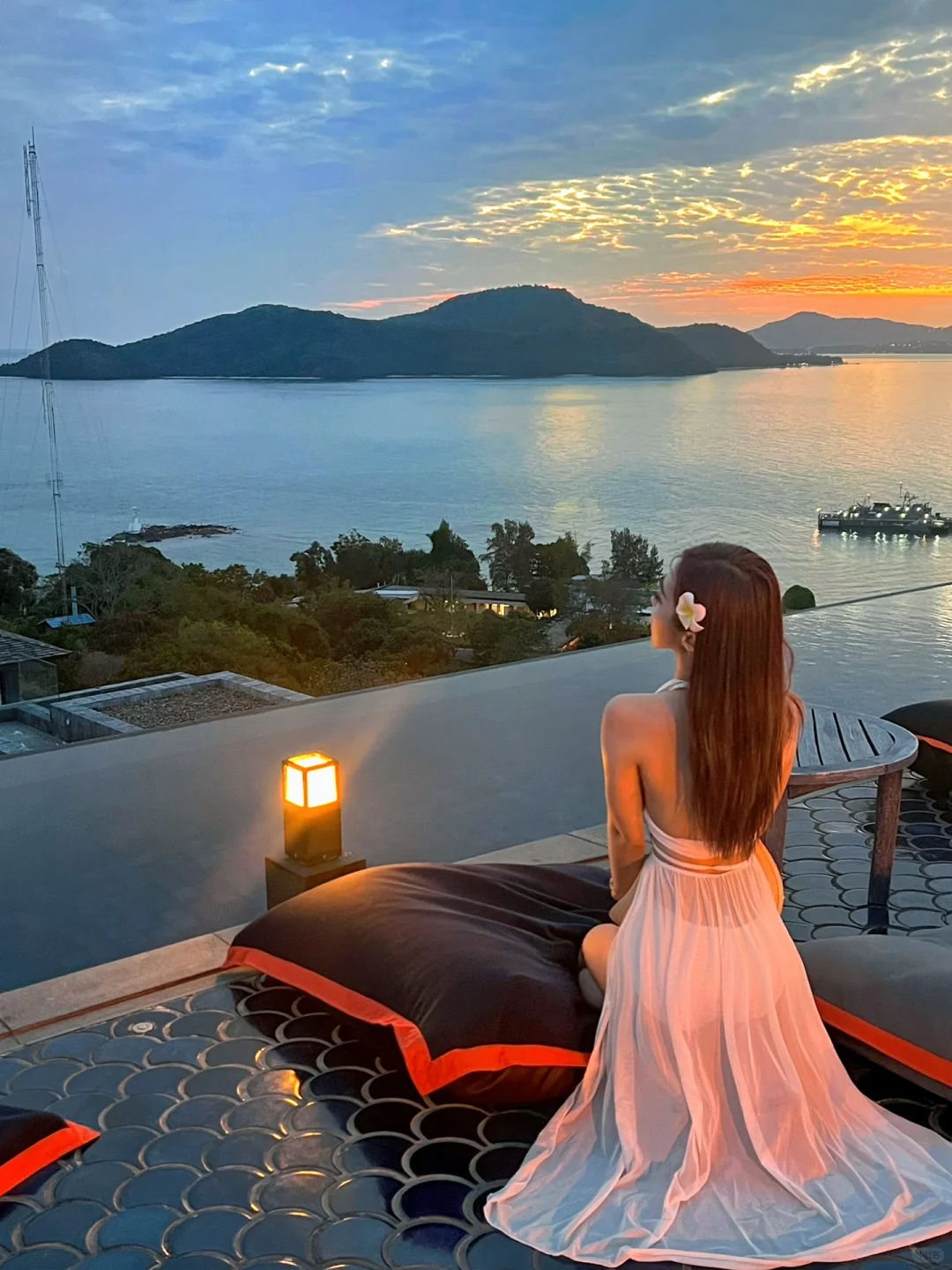 Phuket-I booked the Sri Panwa Hotel in Phuket, one of the three largest sunset viewing platforms in Asia