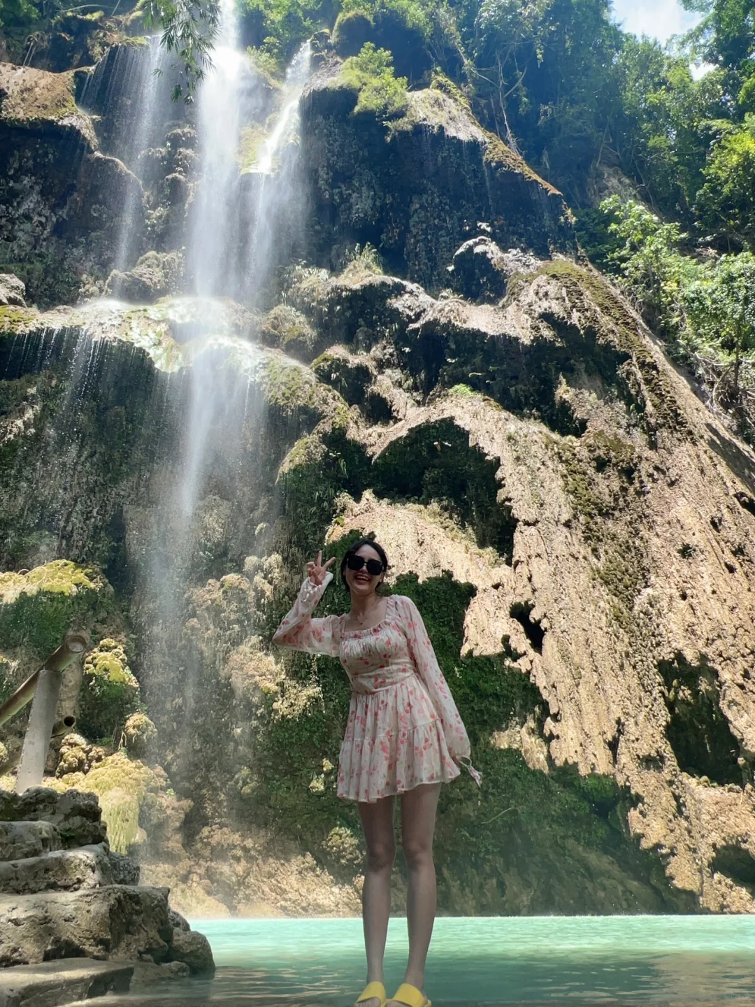 Cebu-The TUMALOG waterfall in Cebu, Philippines is very beautiful and refreshing