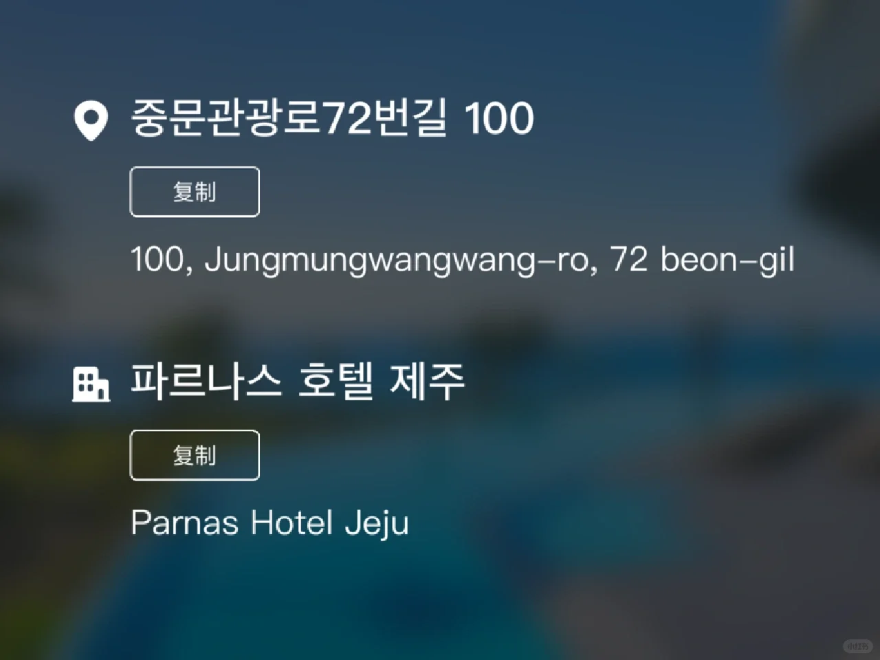 Busan/Jeju-Jeju Island Hotel Recommends Parnas Hotel 🏝️(파르나스호텔제주)