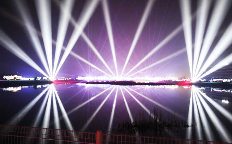 Busan/Jeju-Busan Illumination Theme Park, the largest light theme park in Korea