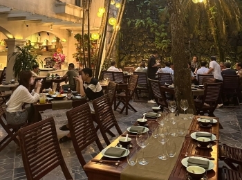 Hanoi Michelin restaurant Graden