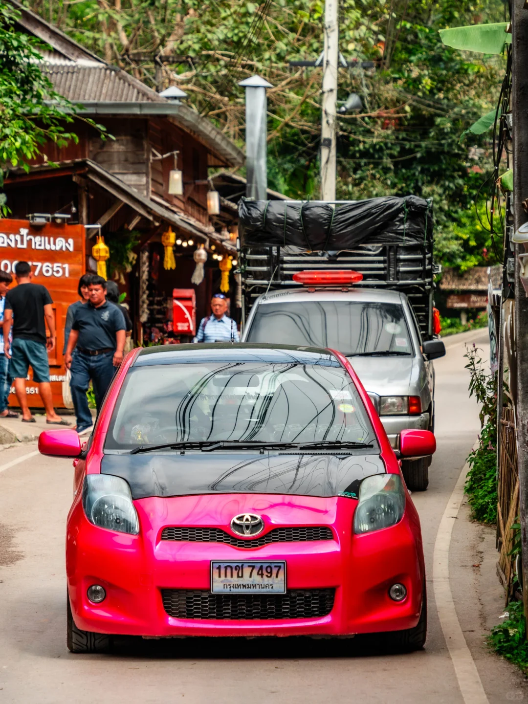 Chiang Mai-Mae Kampong Village, a small Thai village with very tropical characteristics