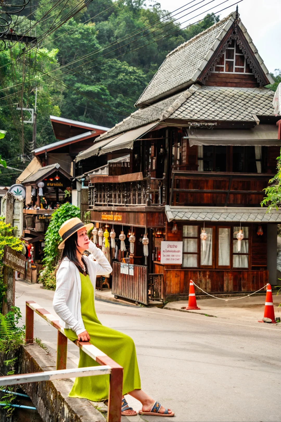 Chiang Mai-Mae Kampong Village, a small Thai village with very tropical characteristics