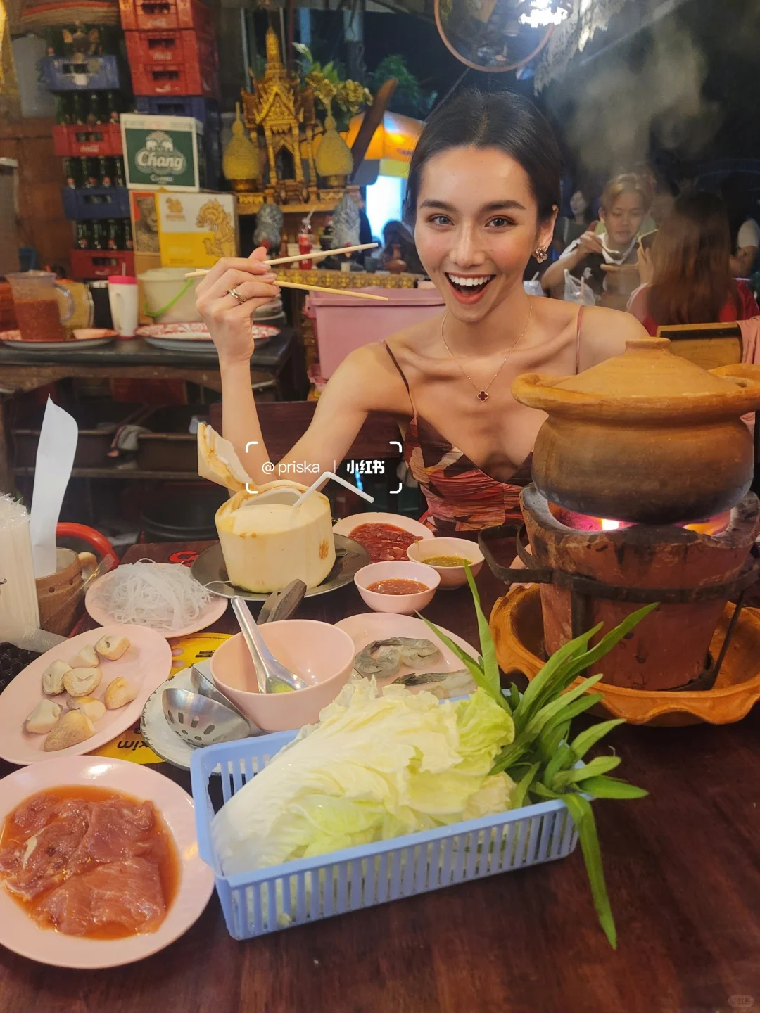 Chiang Mai-🍲 Moo Yim JimJum Hot Pot | All you can eat at 30 per person with price list attached