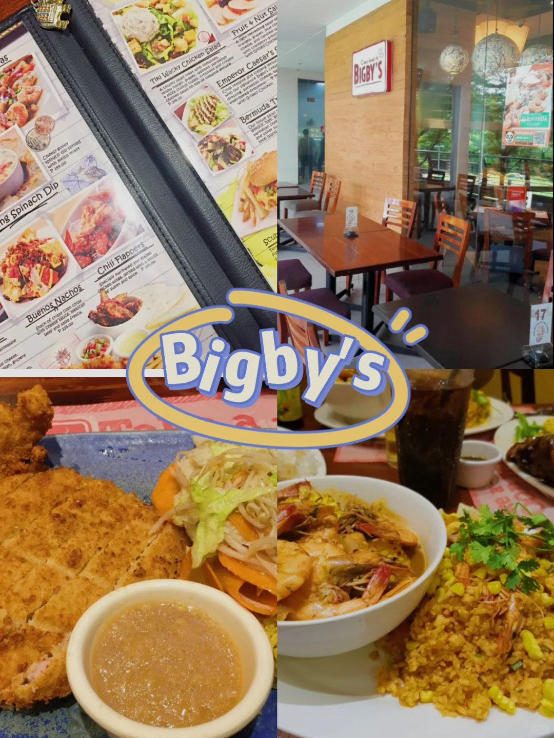 Cebu-Bigby's, Feria, AA BBQ, Zubuchon, four local restaurants with Filipino cuisine, ranked first in the praise list