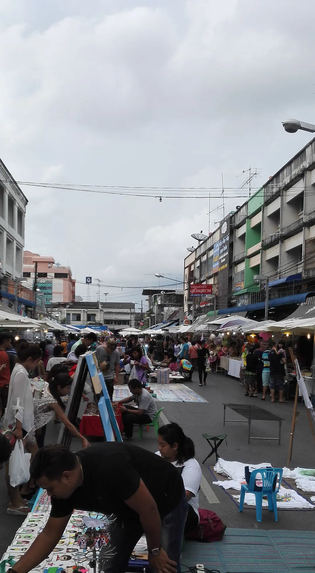 Krabi-Night market in Krabi Island, Thailand, a paradise for gourmet food