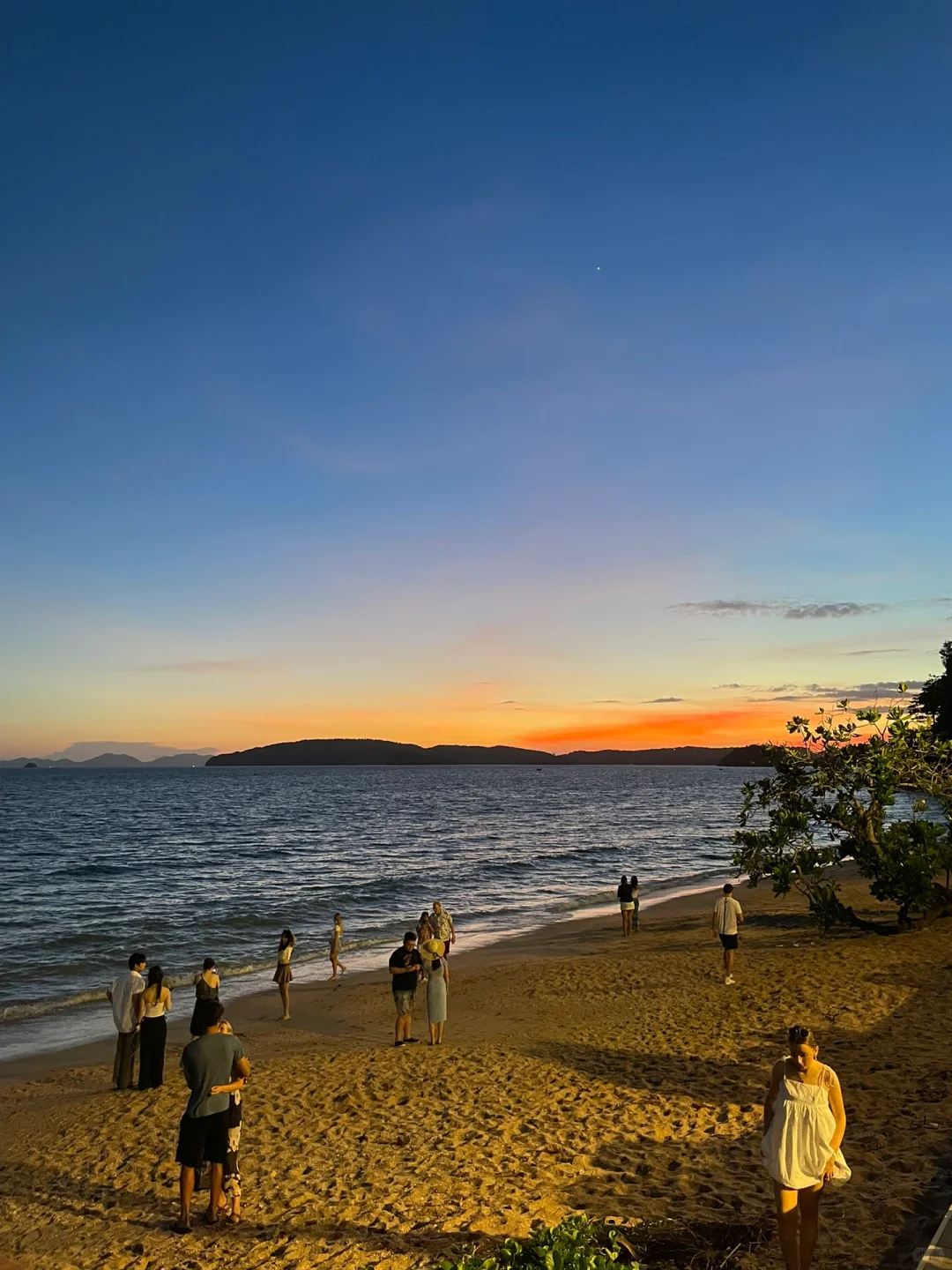 Krabi-Krabi, Thailand | Reeve Beach Club, wonderful fireworks show