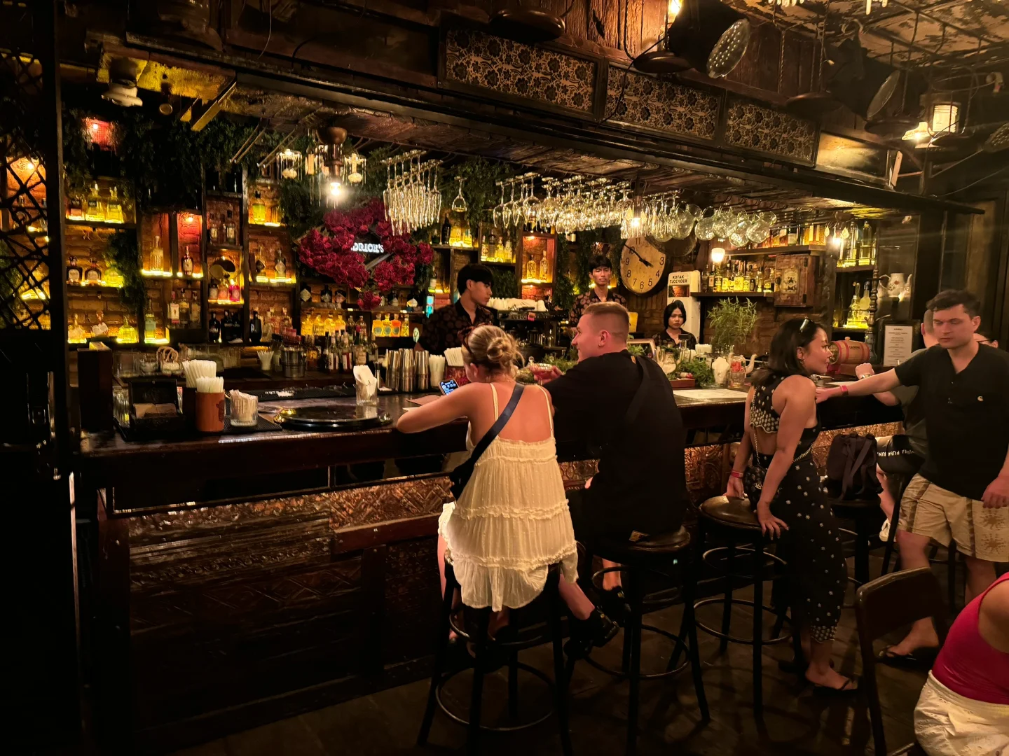 Bali-La Favela, a must-visit bar in Bali, has hidden features and 10 bars with different themes.