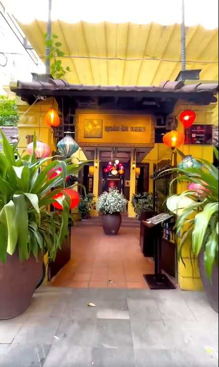 Hanoi-Quan An Ngon, a popular restaurant in Hanoi, offers traditional Vietnamese cuisine