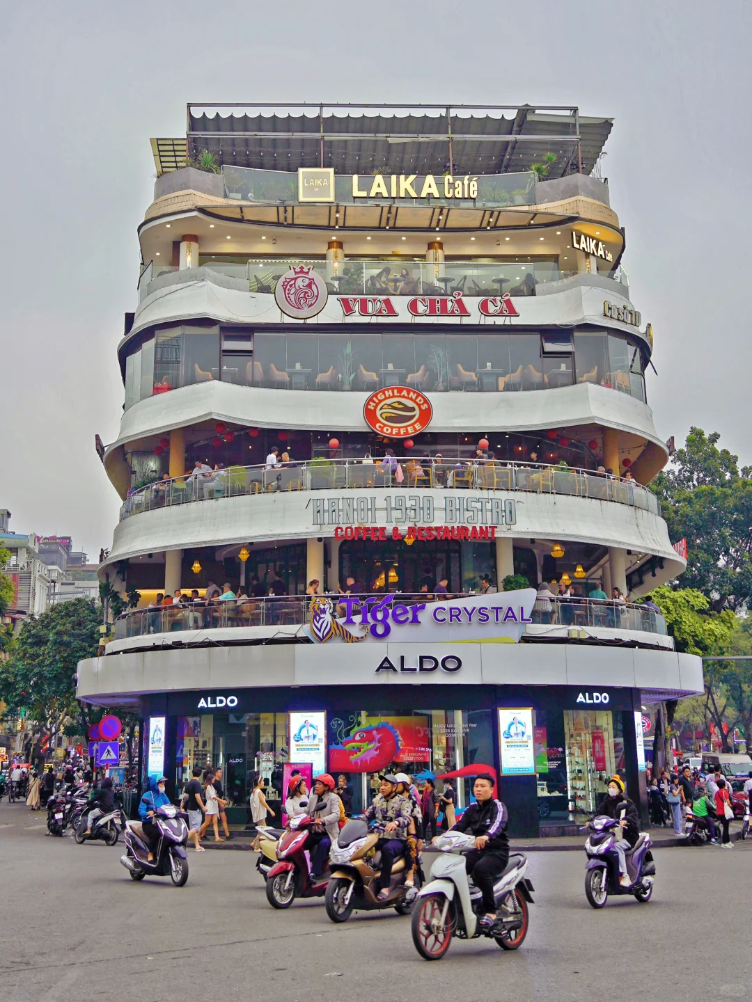 Hanoi-The urban life in Hanoi is dirty and chaotic.  Recommended attractions, cafes and restaurants