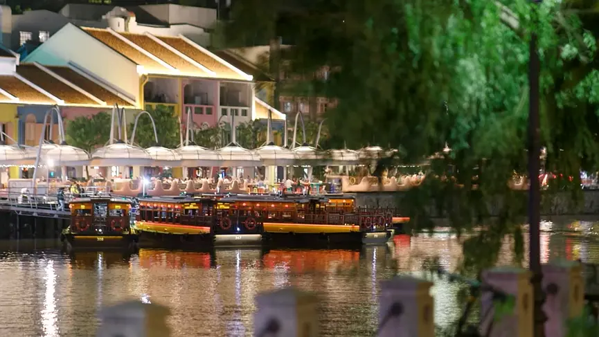 Singapore-Follow [Love Brother and Sister] to visit Singapore Travel Guide (Part 4) Clarke Quay/Chinatown