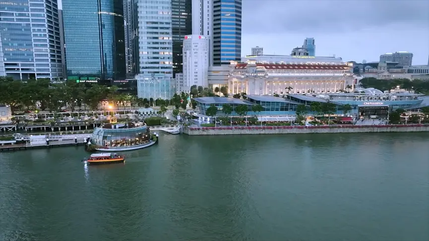 Singapore-Follow [Love Brother and Sister] to visit Singapore Travel Guide (Part 2) Marina Bay