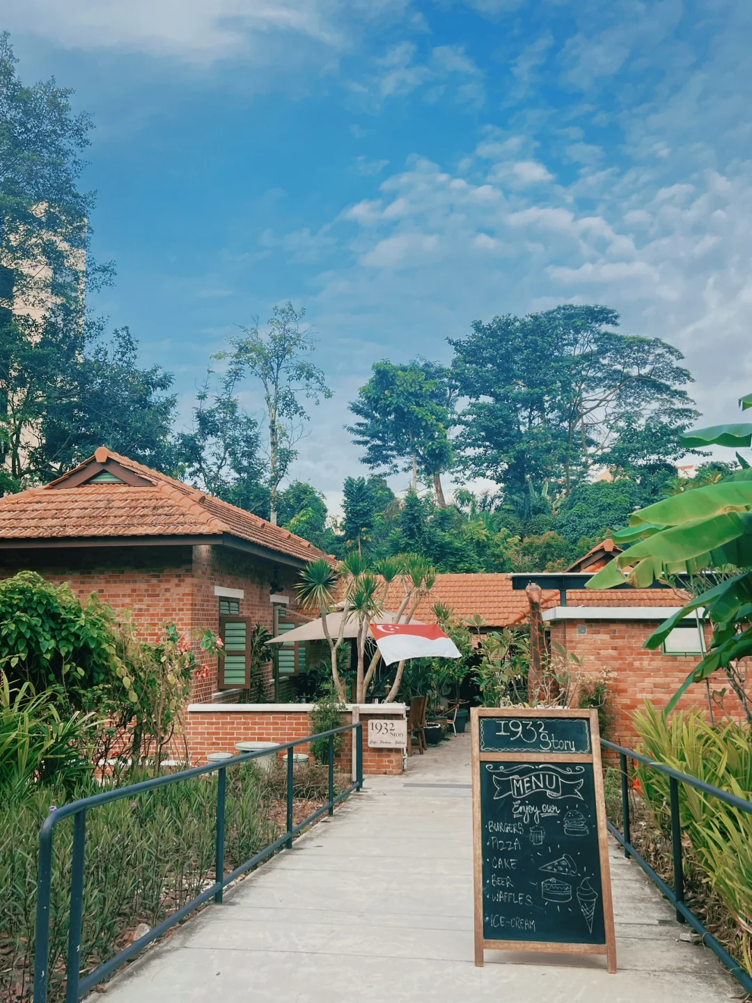 Singapore-Singapore retro style, Bukit Timah old railway station, perfect for taking photos