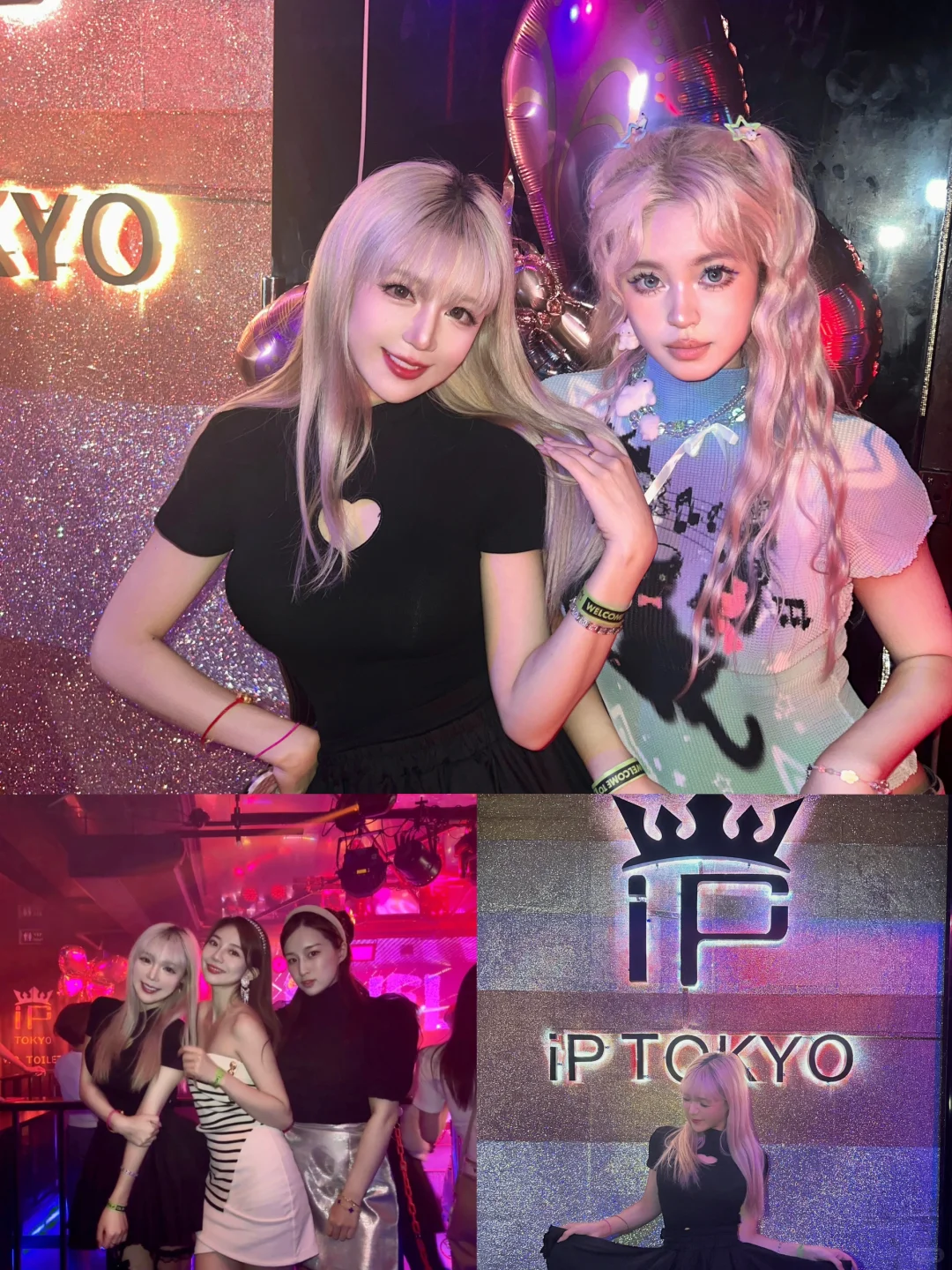 Tokyo-Shinjuku IP Bar, this is the club where beautiful girls should go, Hawaiian swimsuit beauties dancing