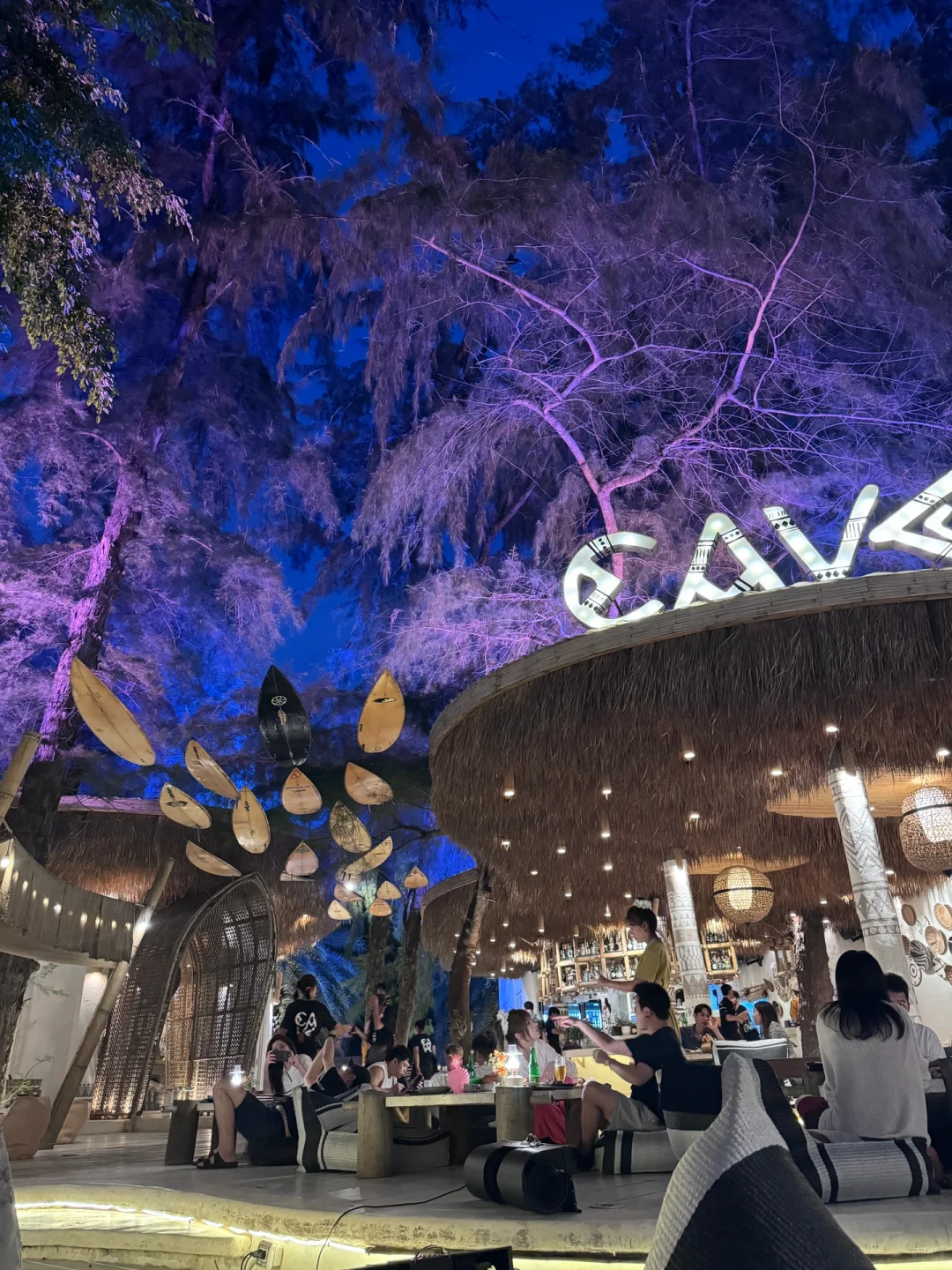 Pattaya-CAVE Experience, the Most Beautiful Sunset Restaurant in Pattaya, Thailand