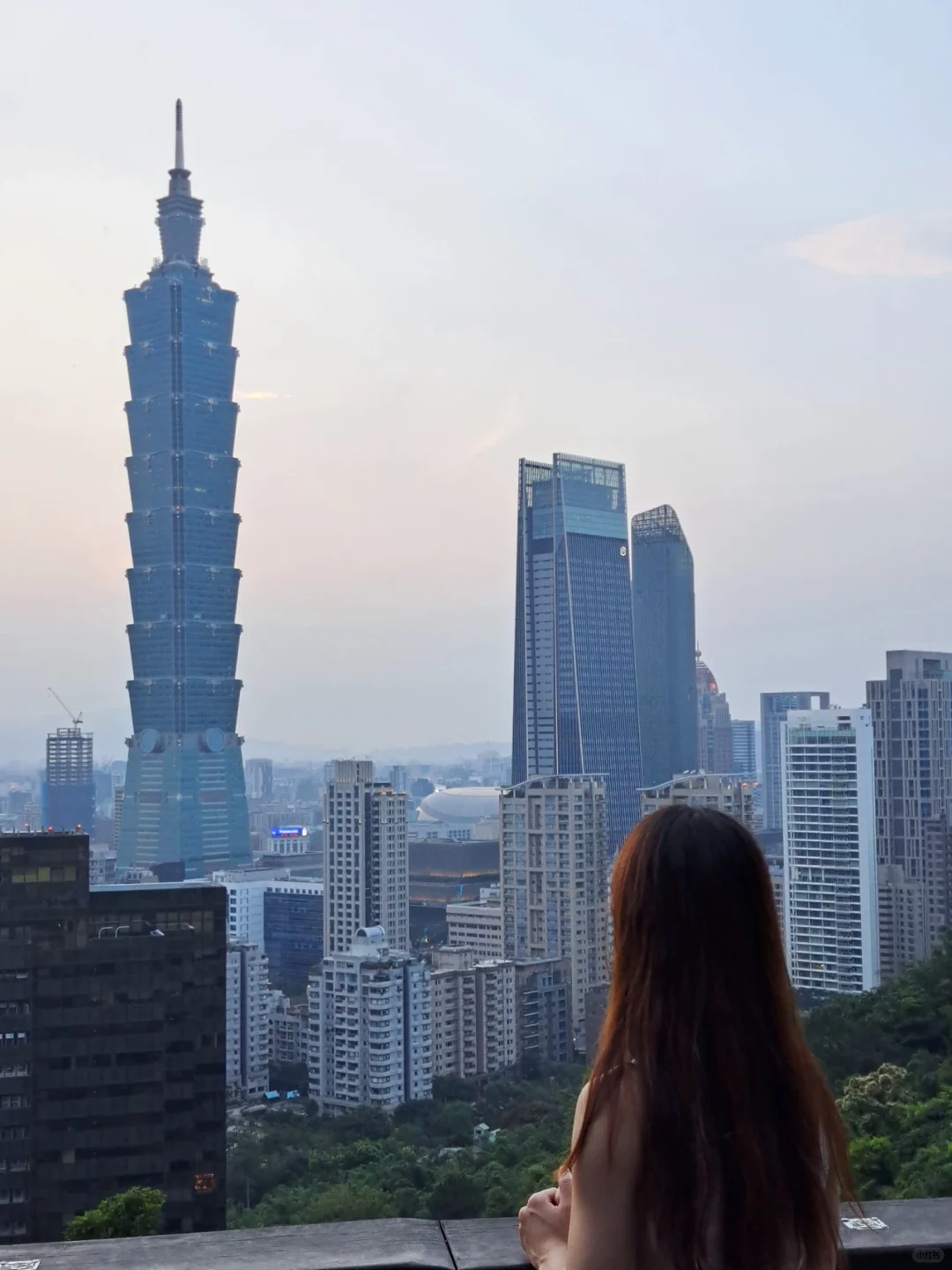 Taiwan-3 hidden camera positions for taking photos of Taipei 101 at Xiangshan Station! Attached is a map!