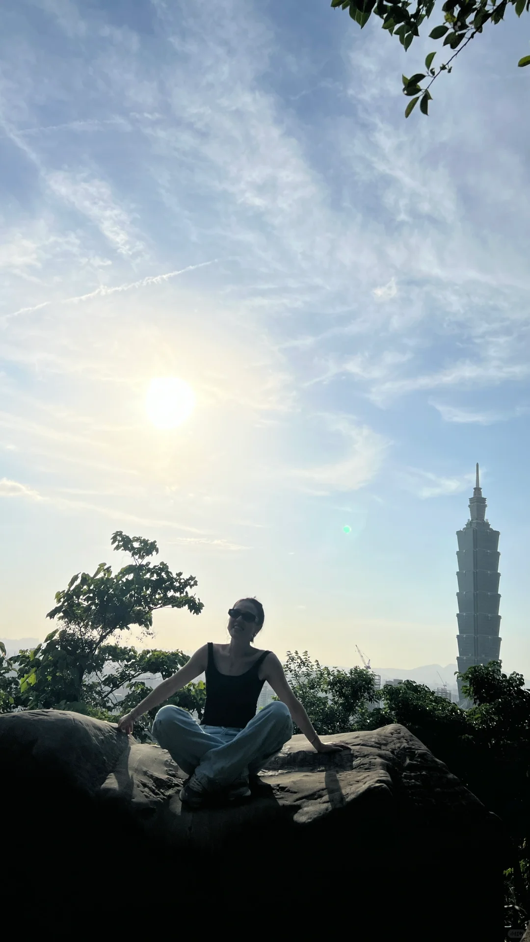 Taiwan-Xinyi Xiangshan Trail in Taipei City, the sunset worth waiting for