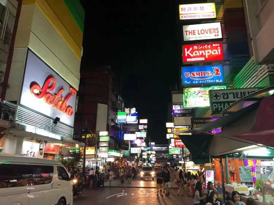 Bangkok-Bangkok, Thailand, half is a night market, half is a nightclub with pornographic performances