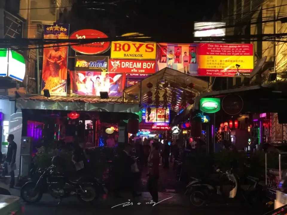 Bangkok-Bangkok, Thailand, half is a night market, half is a nightclub with pornographic performances