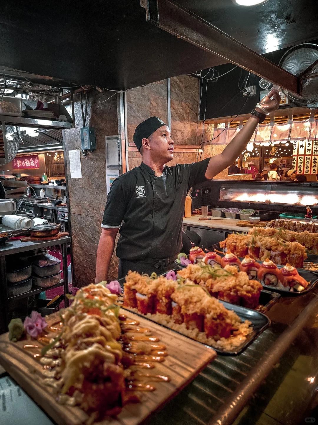 Manila/Luzon-Manmaru, a Japanese food stall with an average price of 600P per person