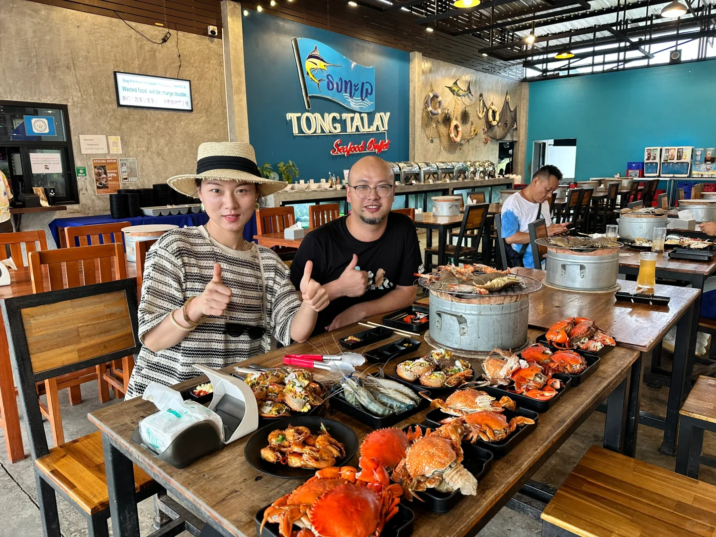 Krabi-The best seafood buffet in Krabi, 🤩Tongtalay Seafood Buffet