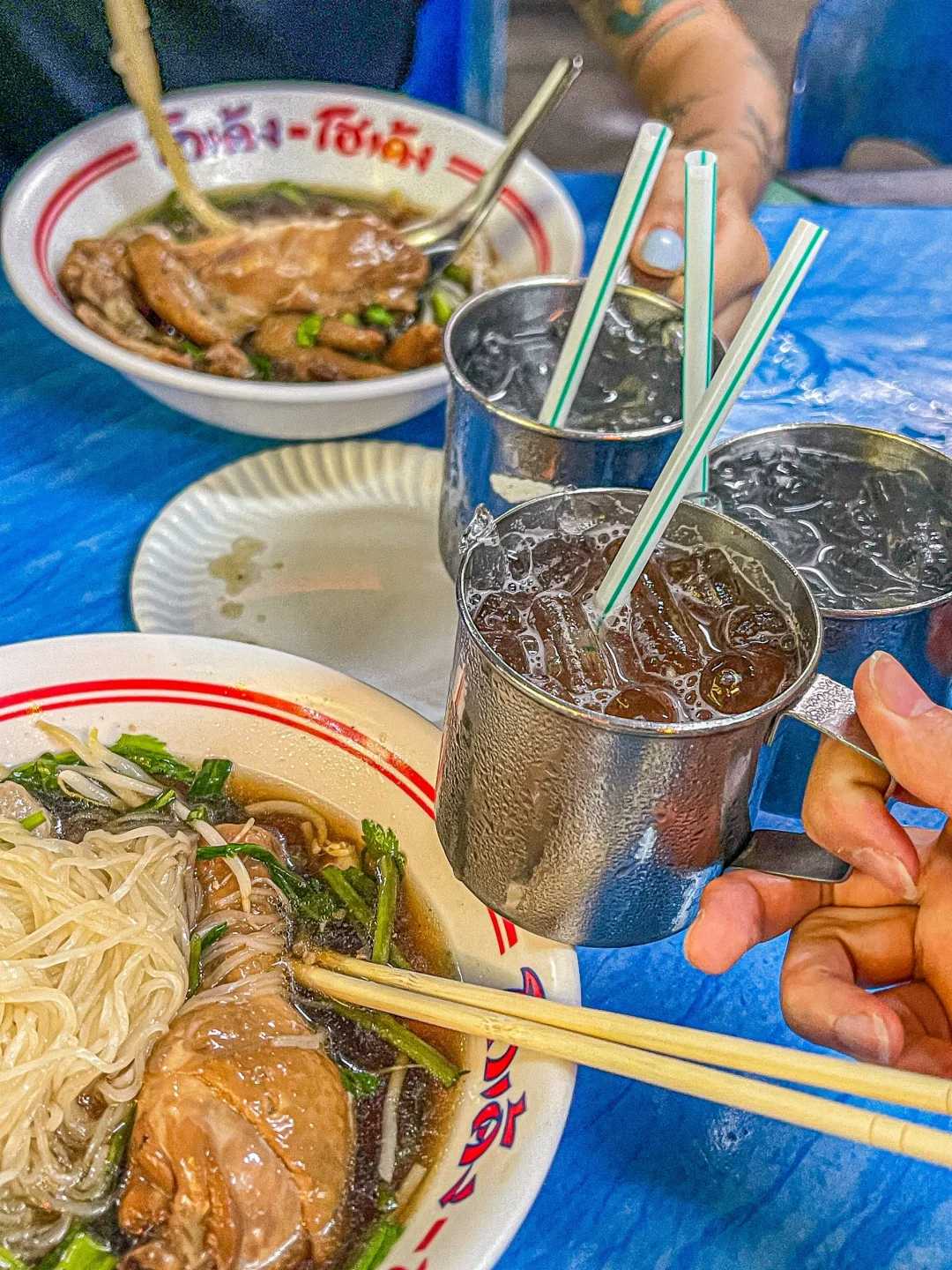 Krabi-Go Deng Thai Noodle😋, a must-try noodle dish in Krabi, Thailand