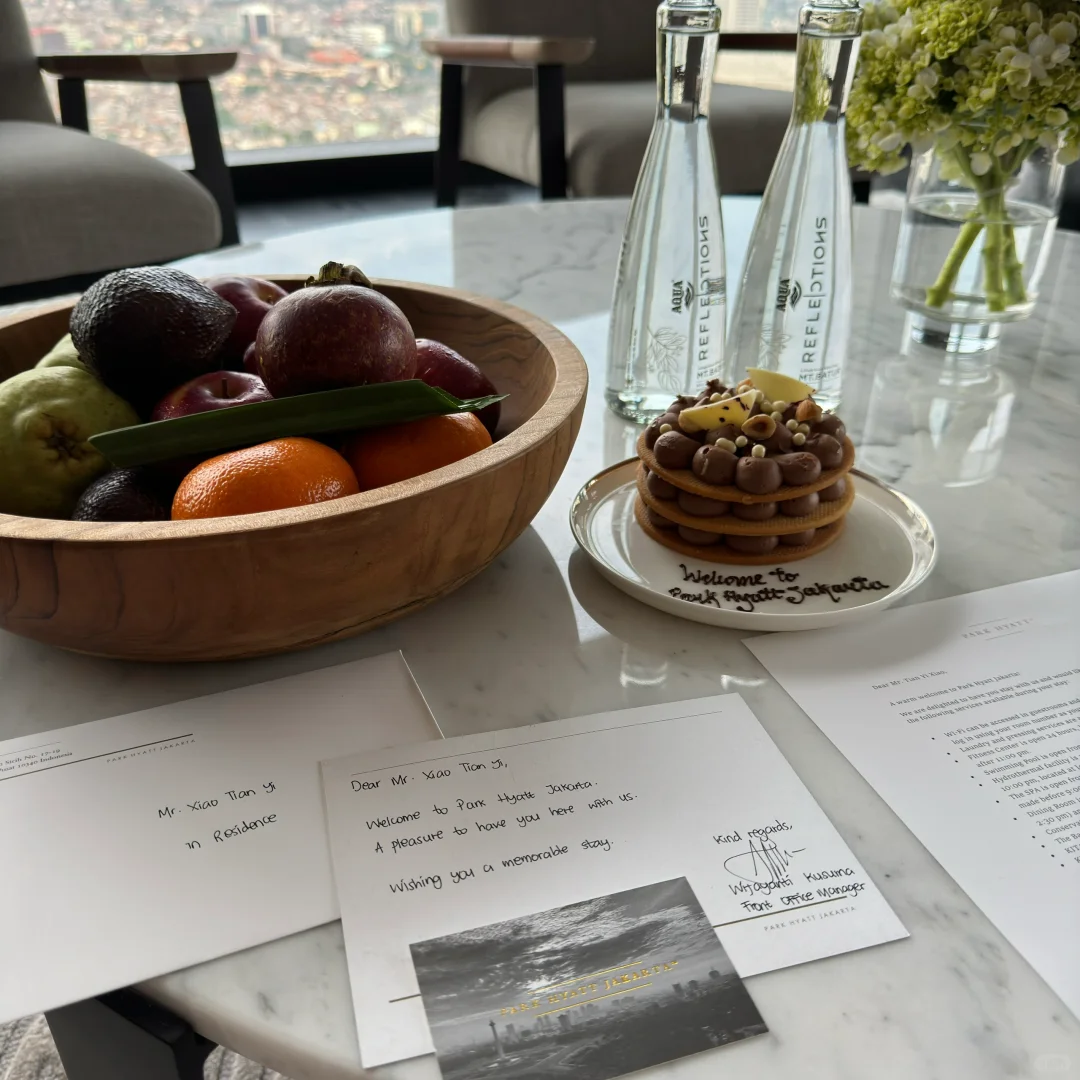 Jakarta-Park Hyatt Jakarta Luxury Suite Experience, 2 Days of Free Fruit