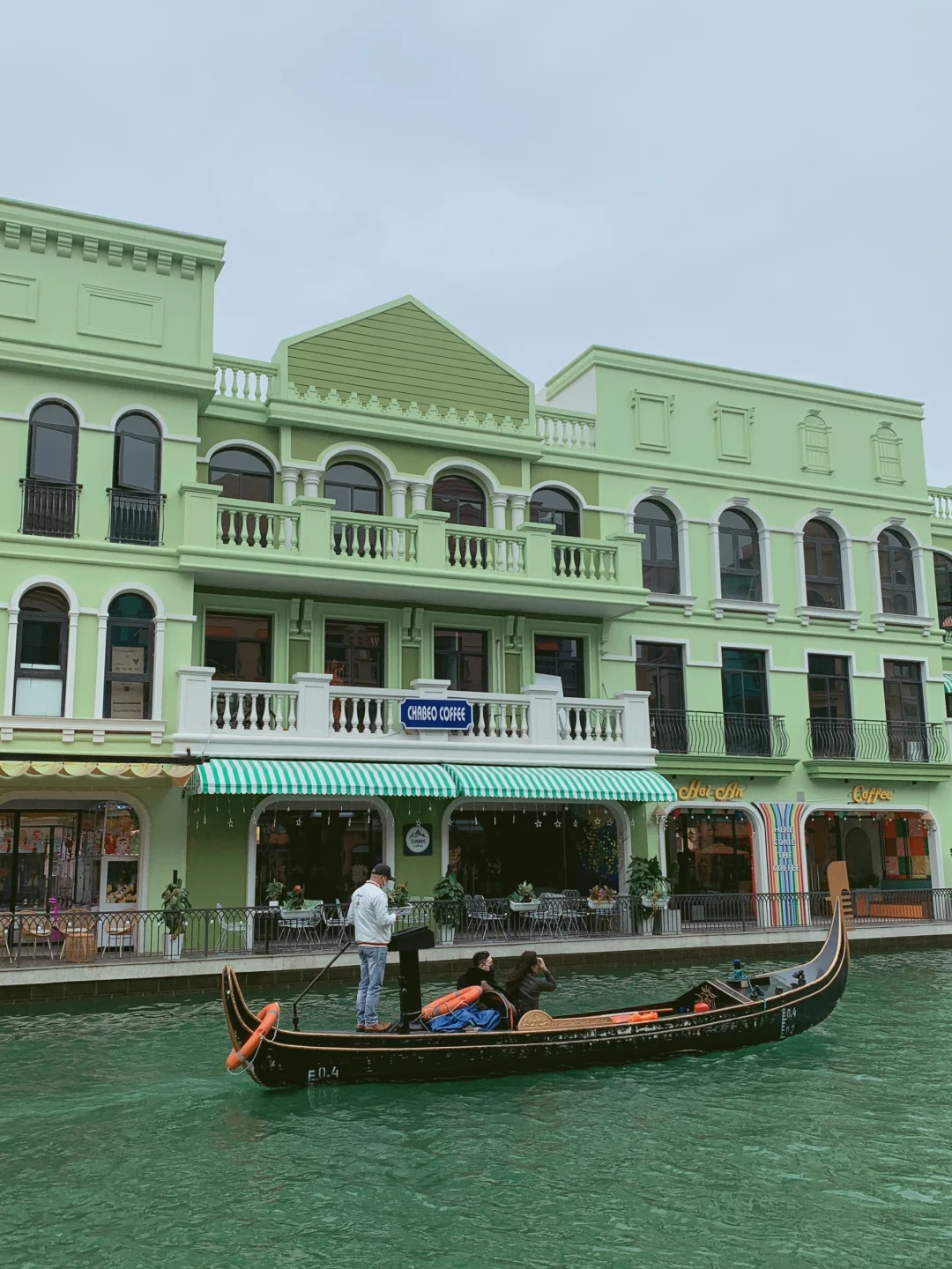 Hanoi-Check out the lesser-known Hanoi Venice, with colorful houses on the roadside