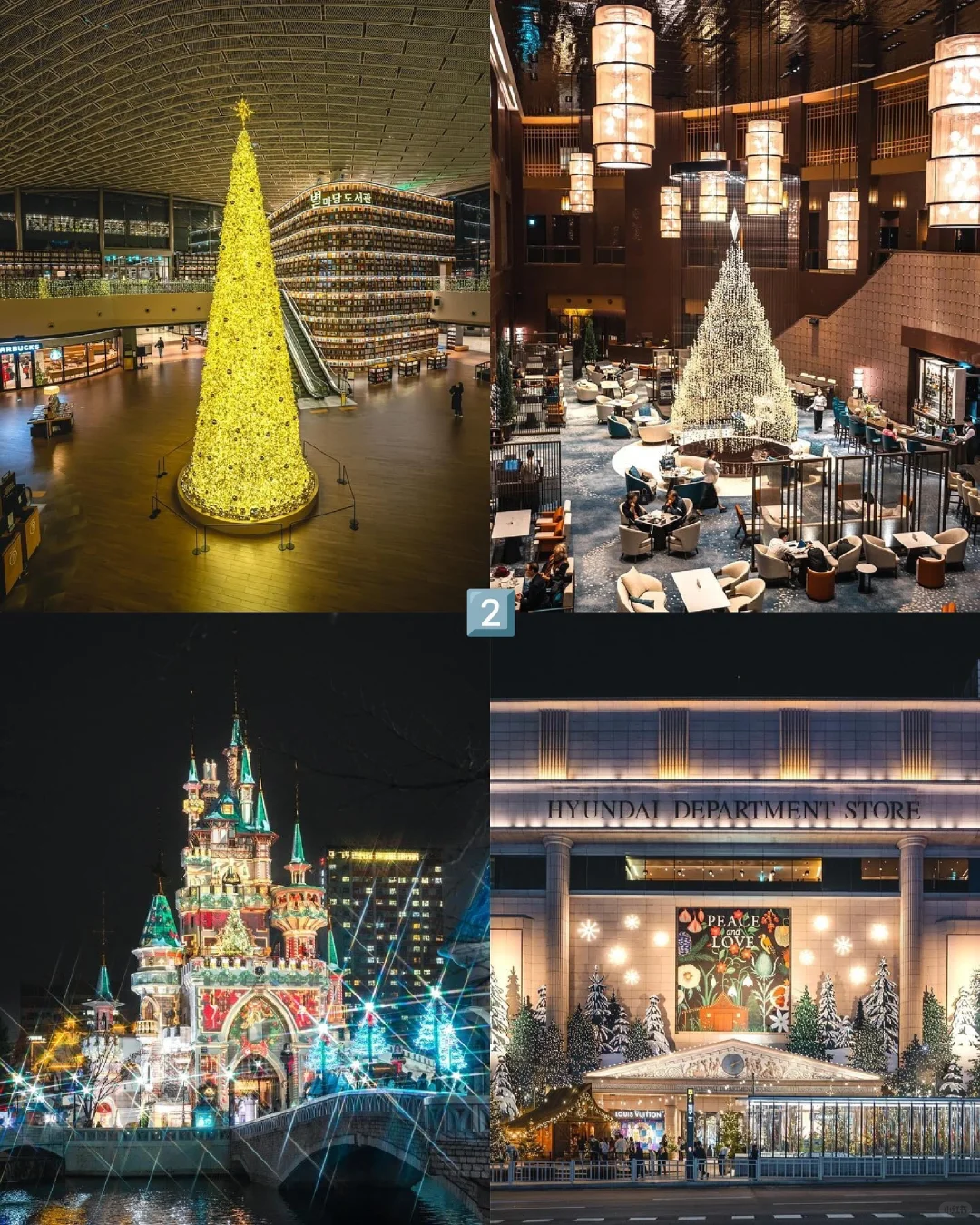 Seoul-TOP 9 Christmas check-in spots in Seoul that will make you cry if you miss them!