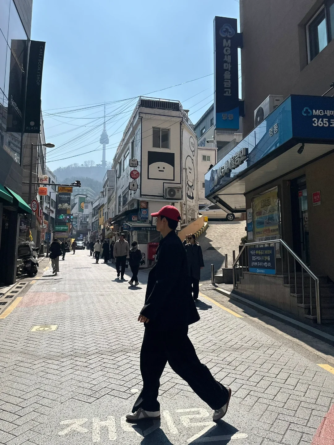 Seoul-In Myeongdong, Seoul📷, I took the best travel photos of my life.