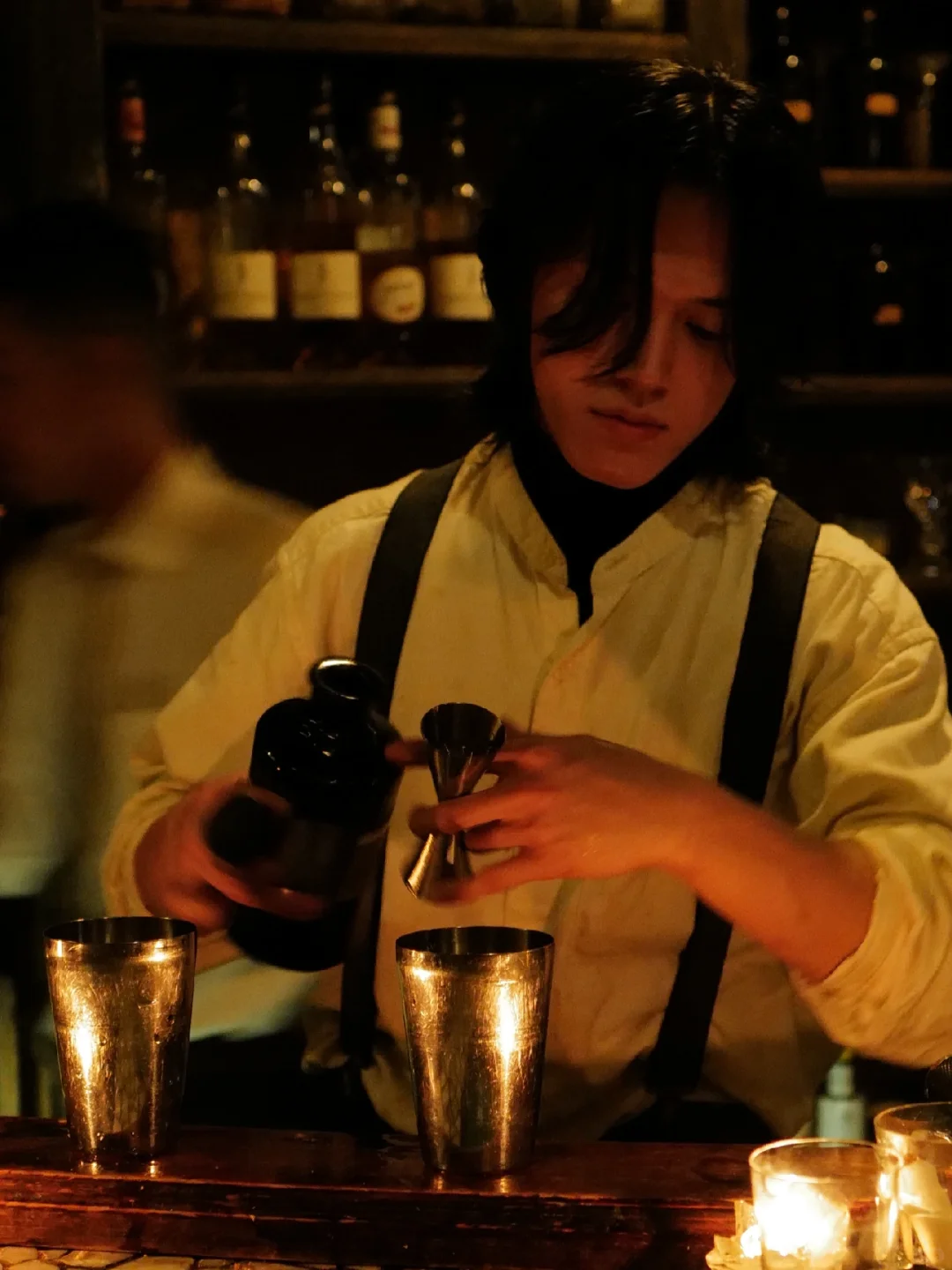 Osaka-Bar Nayuta in Shinsaibashi, Osaka! This is the bar where I drank 5 cups in a row