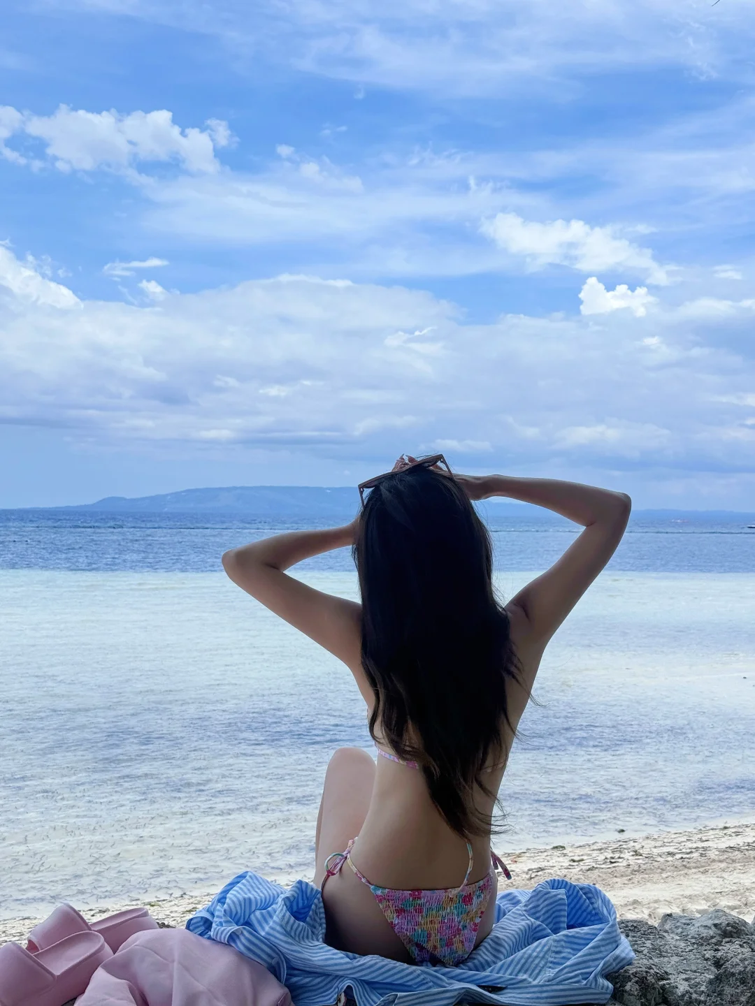 Clark/Angel City-Swimsuit outfits in Bohol, Philippines, showing off my good figure