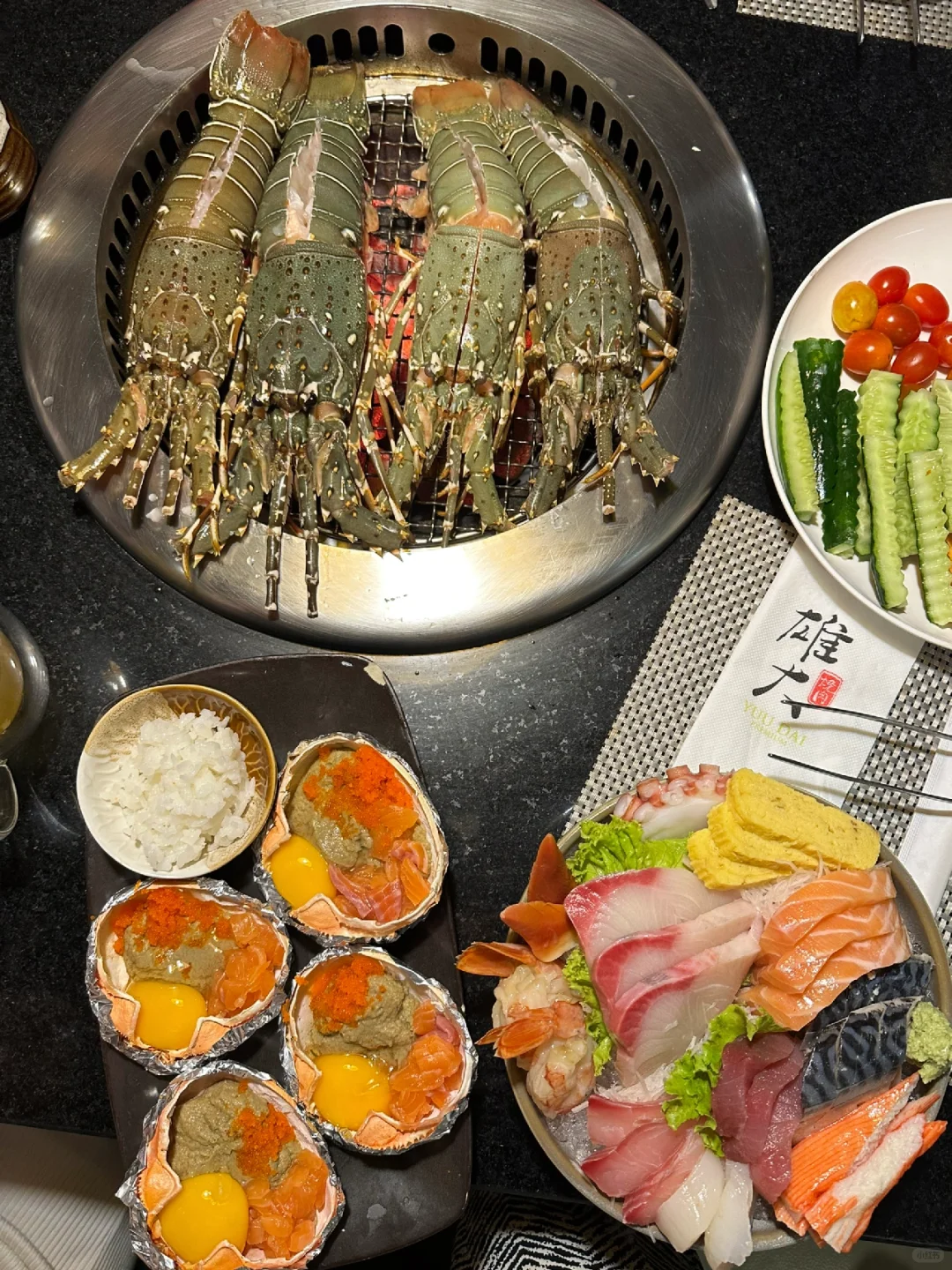 Chiang Mai-Chiang Mai Yuu Dai🦞 lobster buffet, with 2 choices of original flavor and with cheese