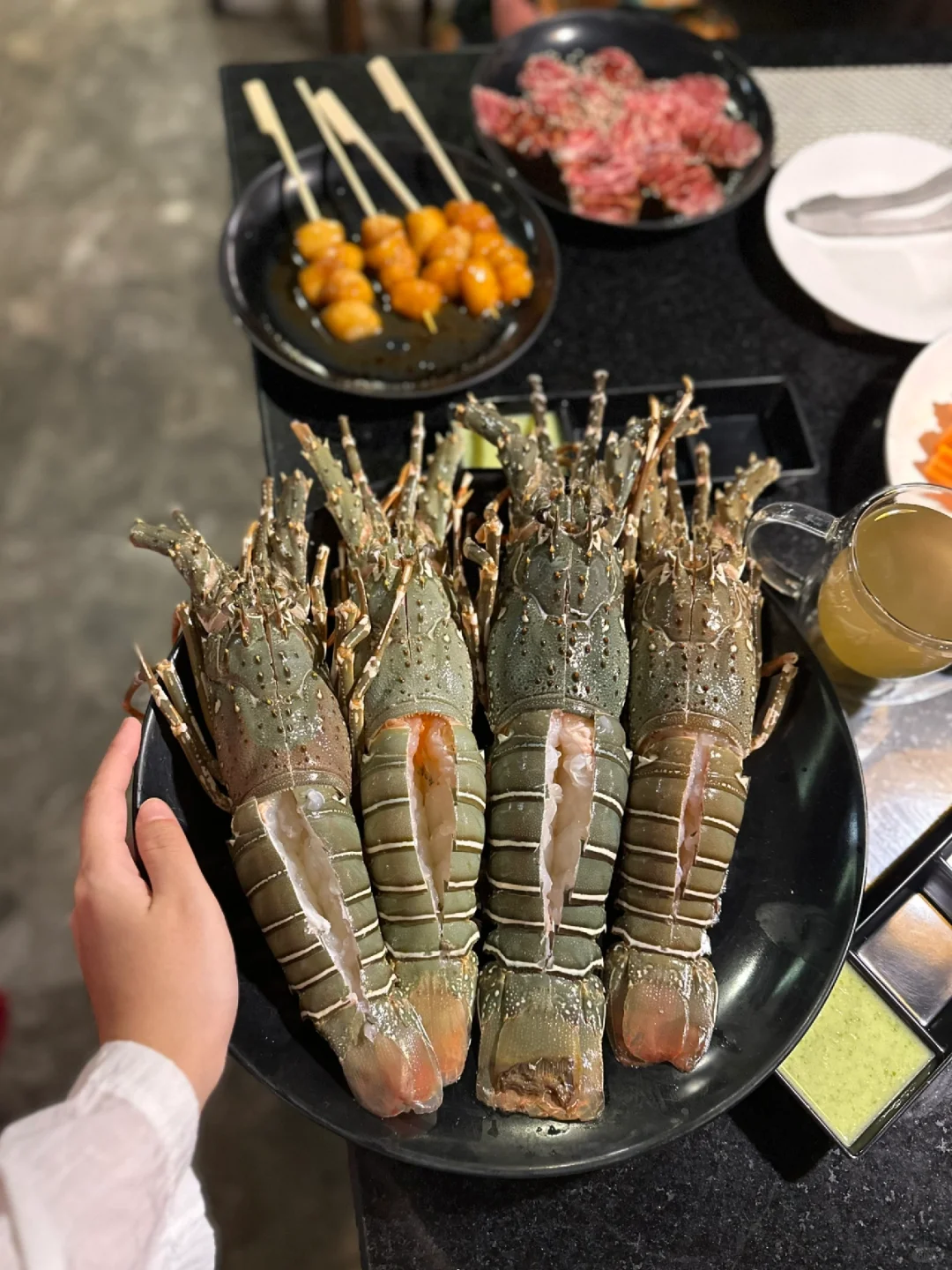 Chiang Mai-Chiang Mai Yuu Dai🦞 lobster buffet, with 2 choices of original flavor and with cheese