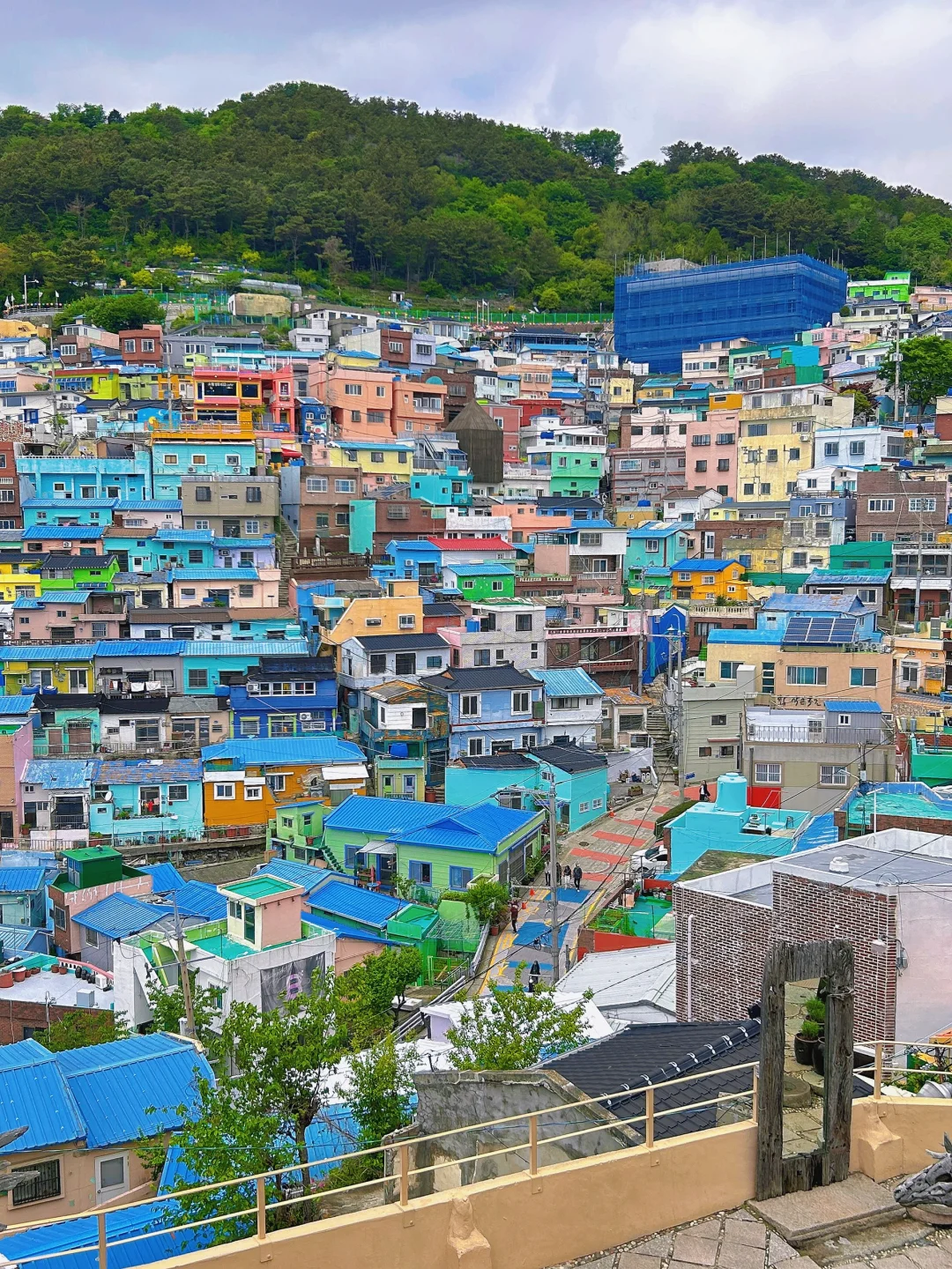 Busan/Jeju-Gamcheon Cultural Village, I was dazzled by the beauty of this small fishing village