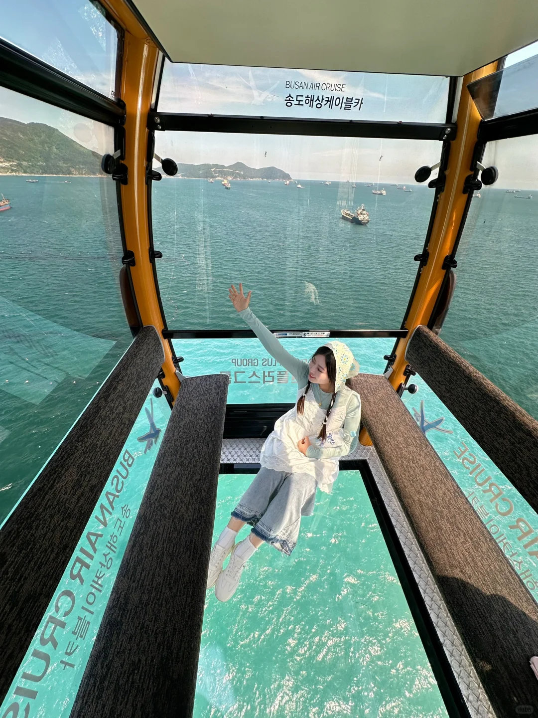 Busan/Jeju-Busan Maritime Cable Car🚡 is so beautiful! Visit Hanok Village and Seoul Tower