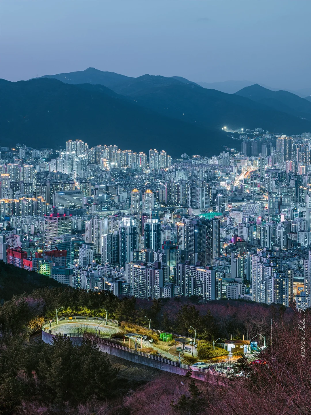 Busan/Jeju-Busan Night View 🌃｜Hwangnyeongsan Observation Deck & Beacon Tower