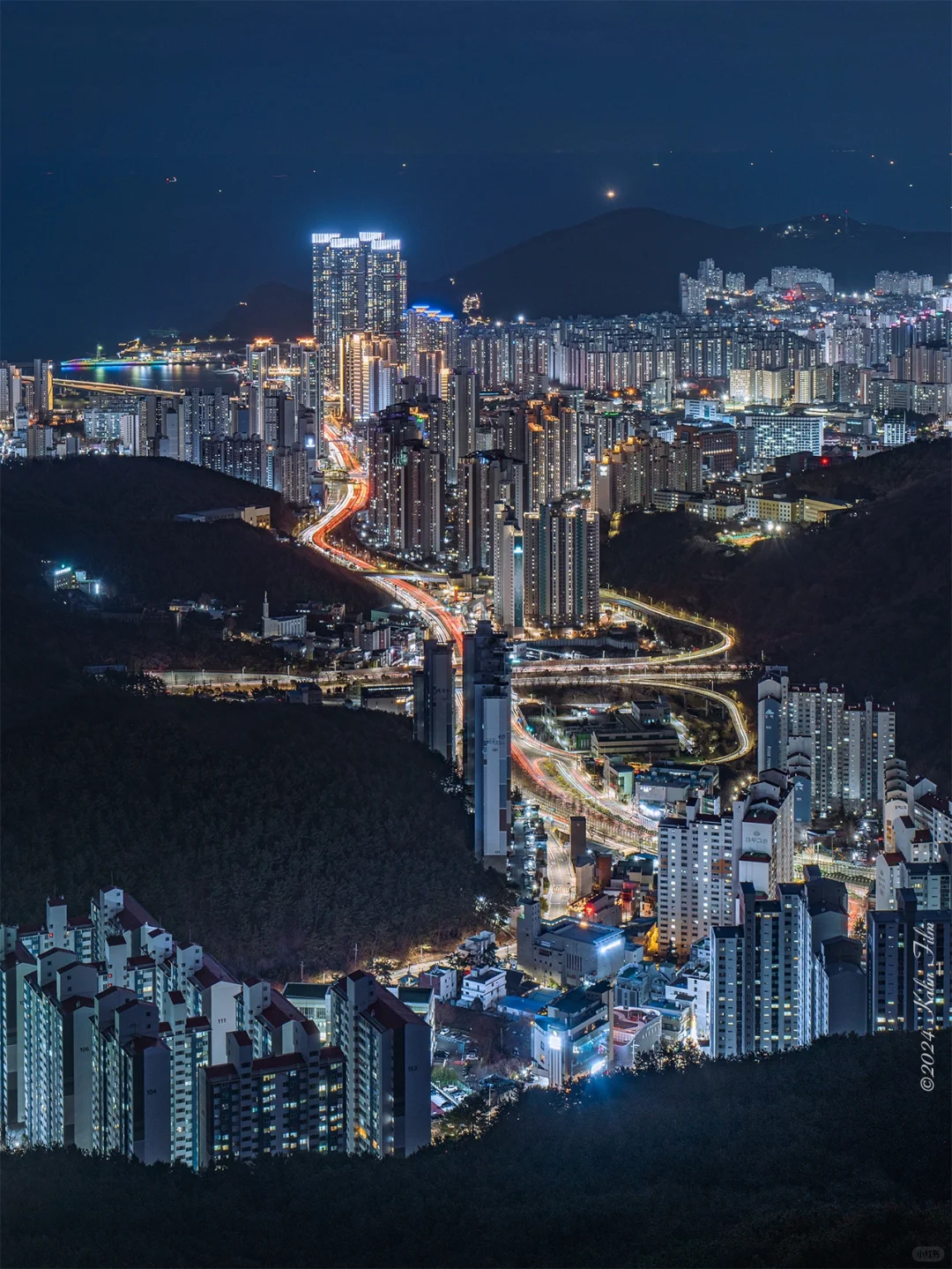 Busan/Jeju-Busan Night View 🌃｜Hwangnyeongsan Observation Deck & Beacon Tower